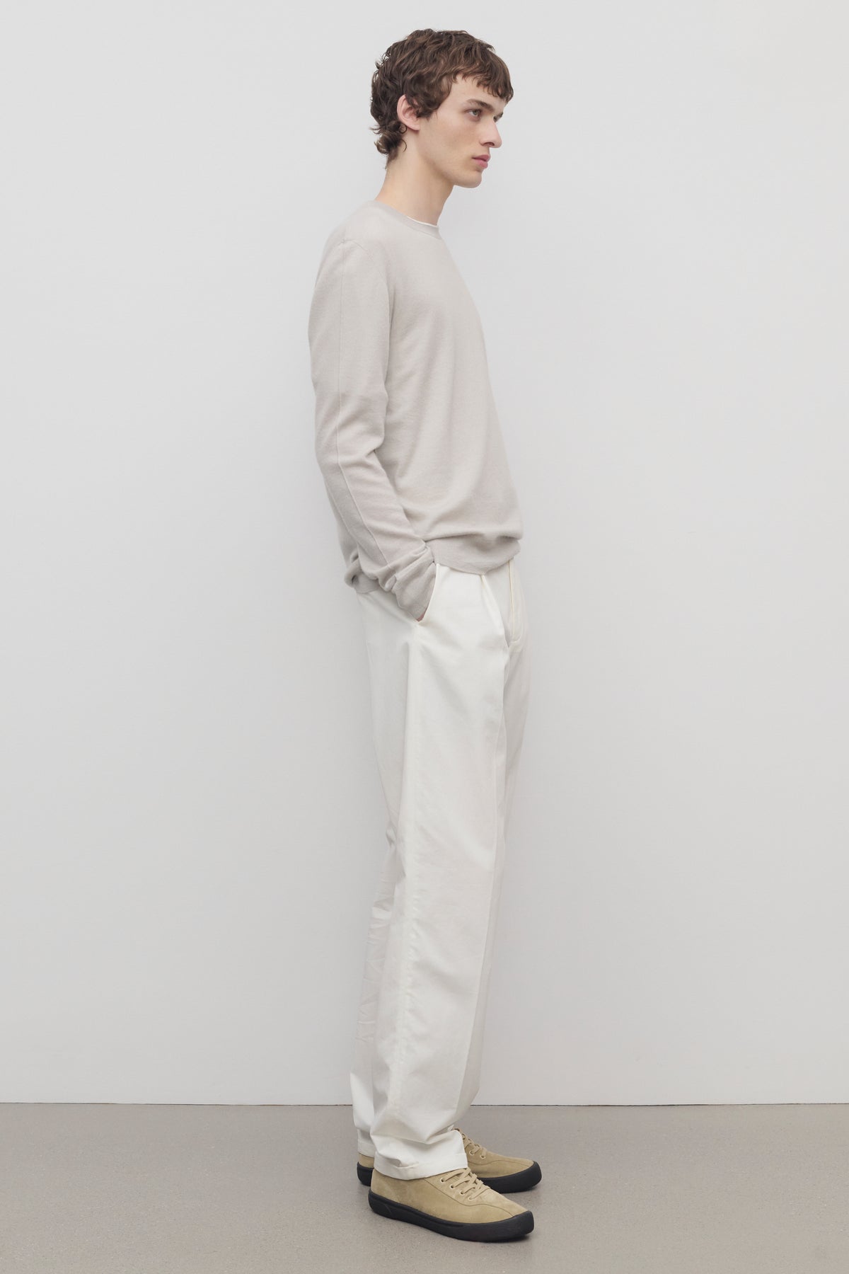 Belamy Pantalon en Coton et Cachemire