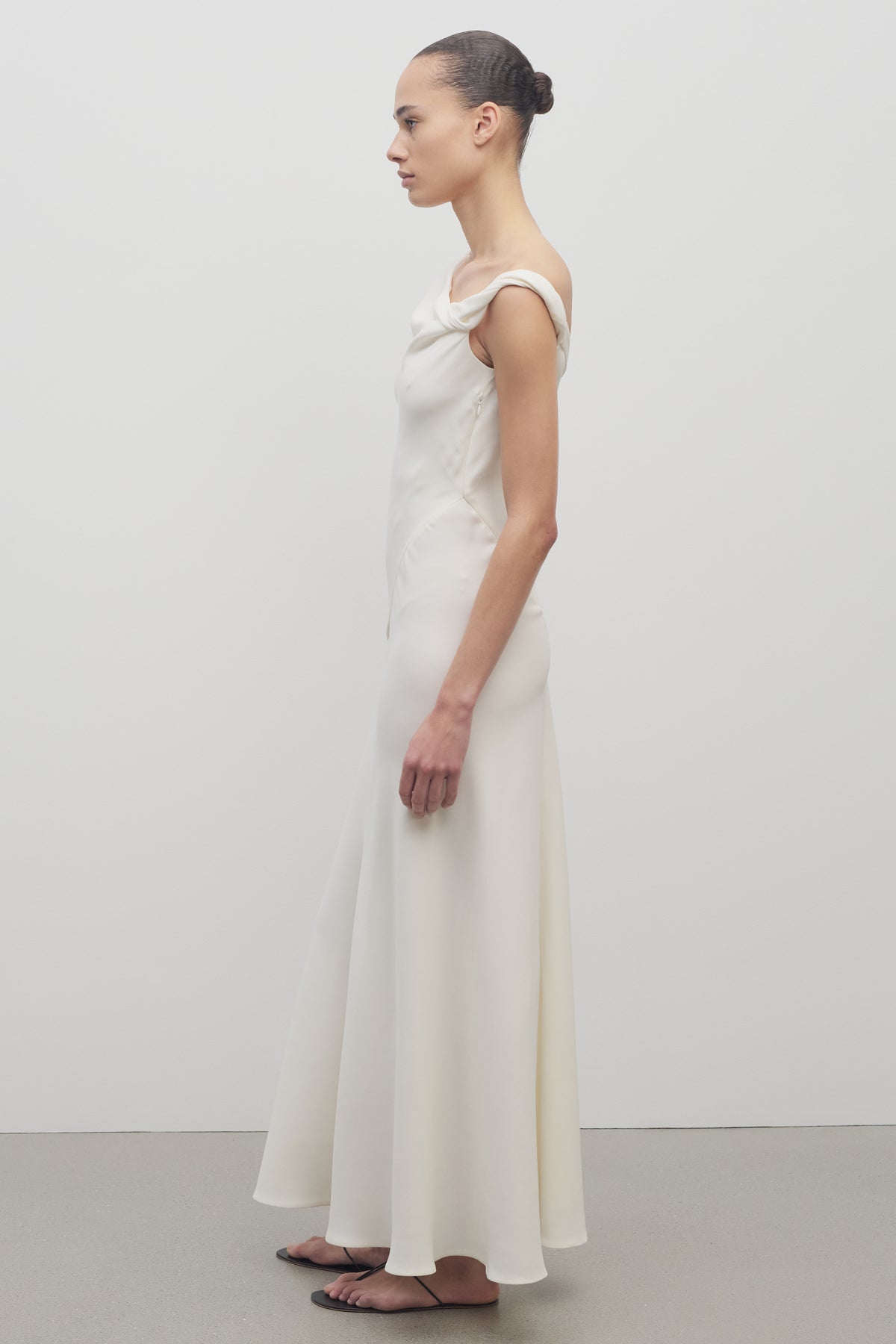 Violetta Dress White The Row Violetta Dress White The Row