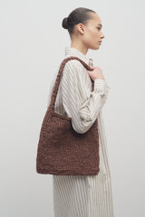 Large Didion Shoulder Bag in Cotton