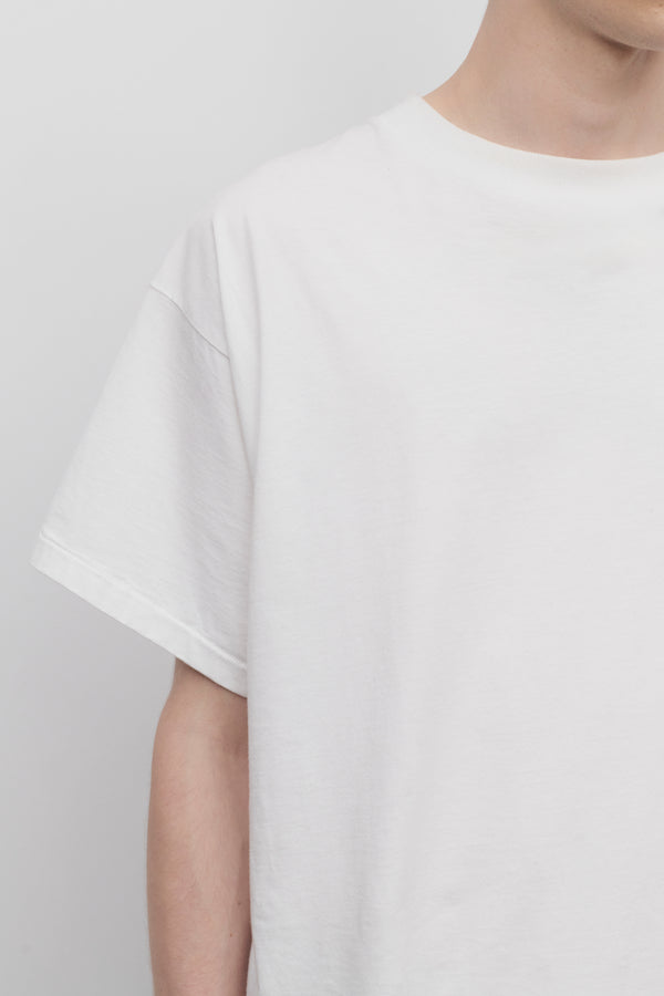 メンズ Tシャツ：コットン＆カシミヤ Tシャツ l The Row