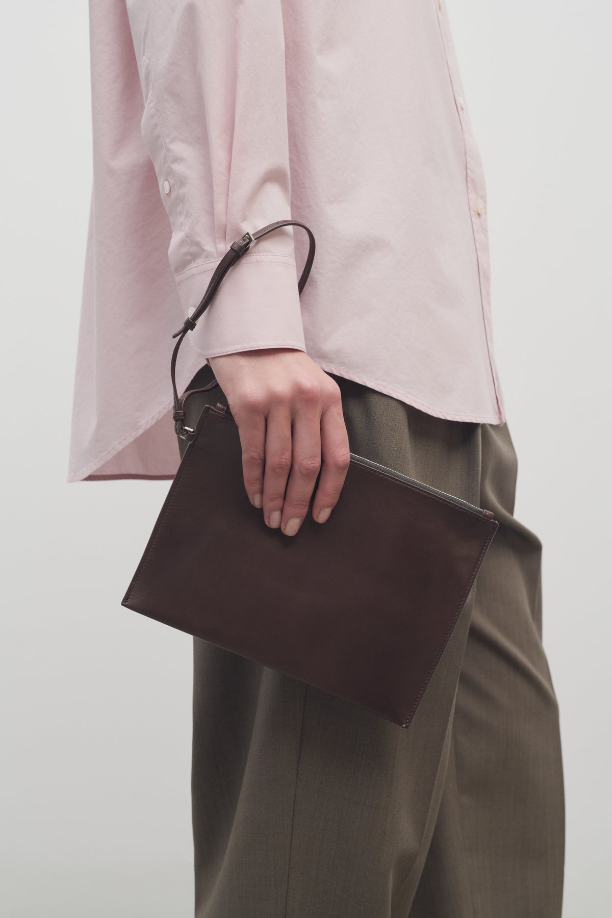 Wristlet Cartera de Cuero