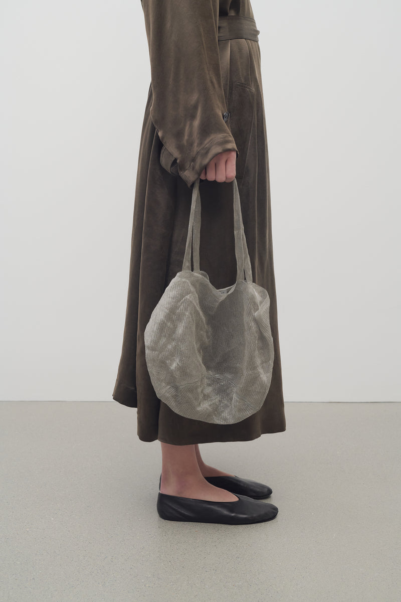 Imogen Borsa Tote in Acciaio