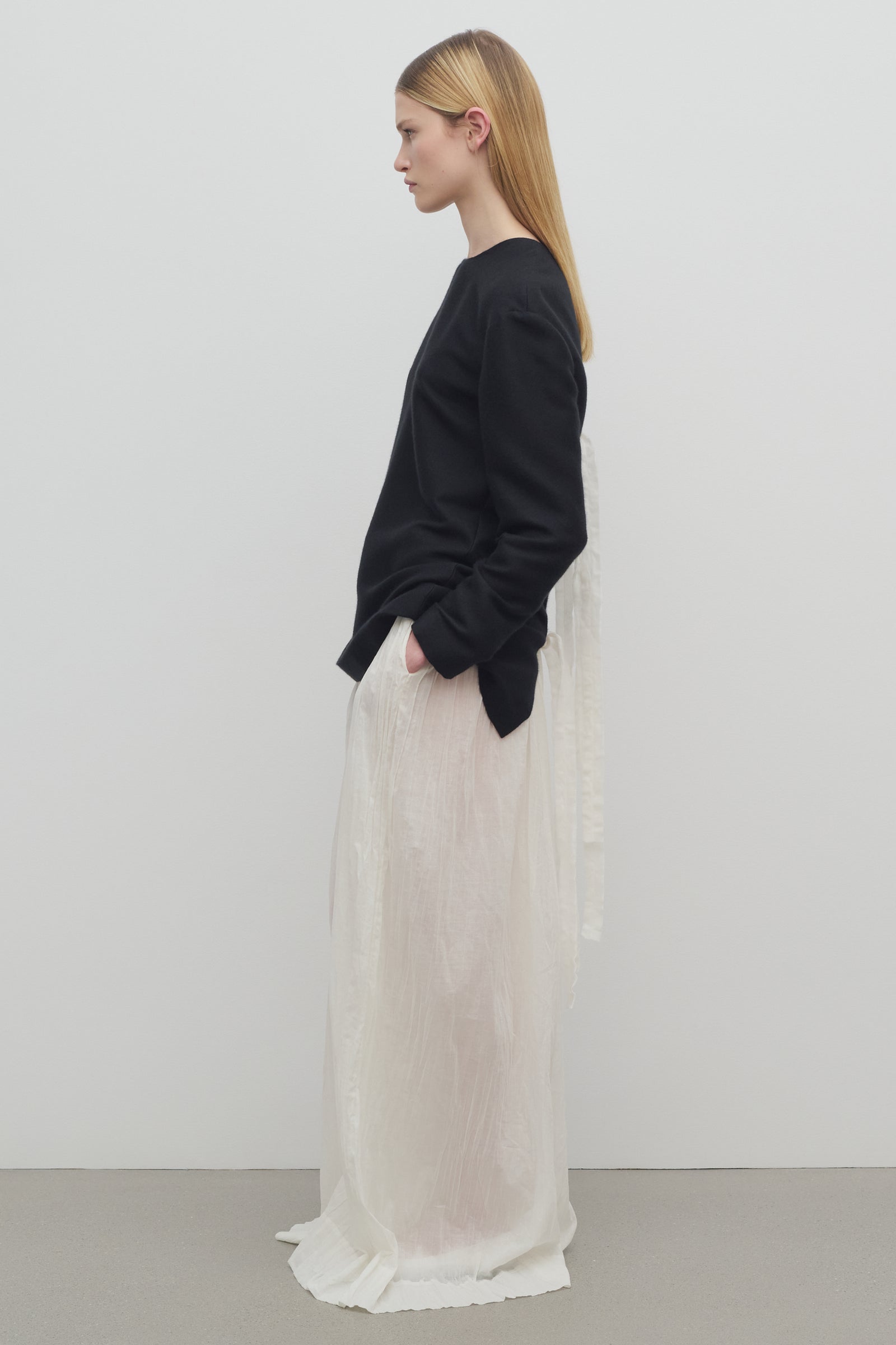 【TheRow】Hypnostaコットンパンツ Hypnostaコットン製パンツ ホワイト – The Row