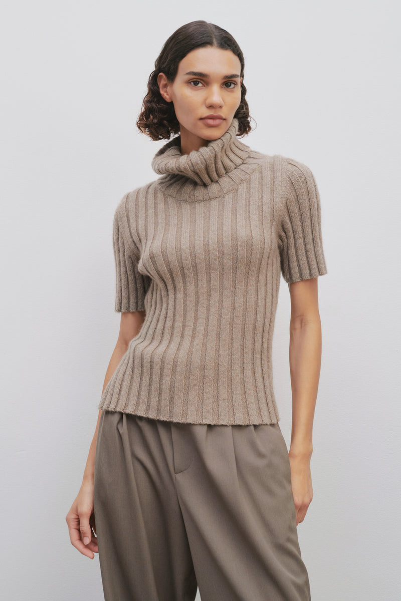 Depinal Top in Cashmere and Mohair