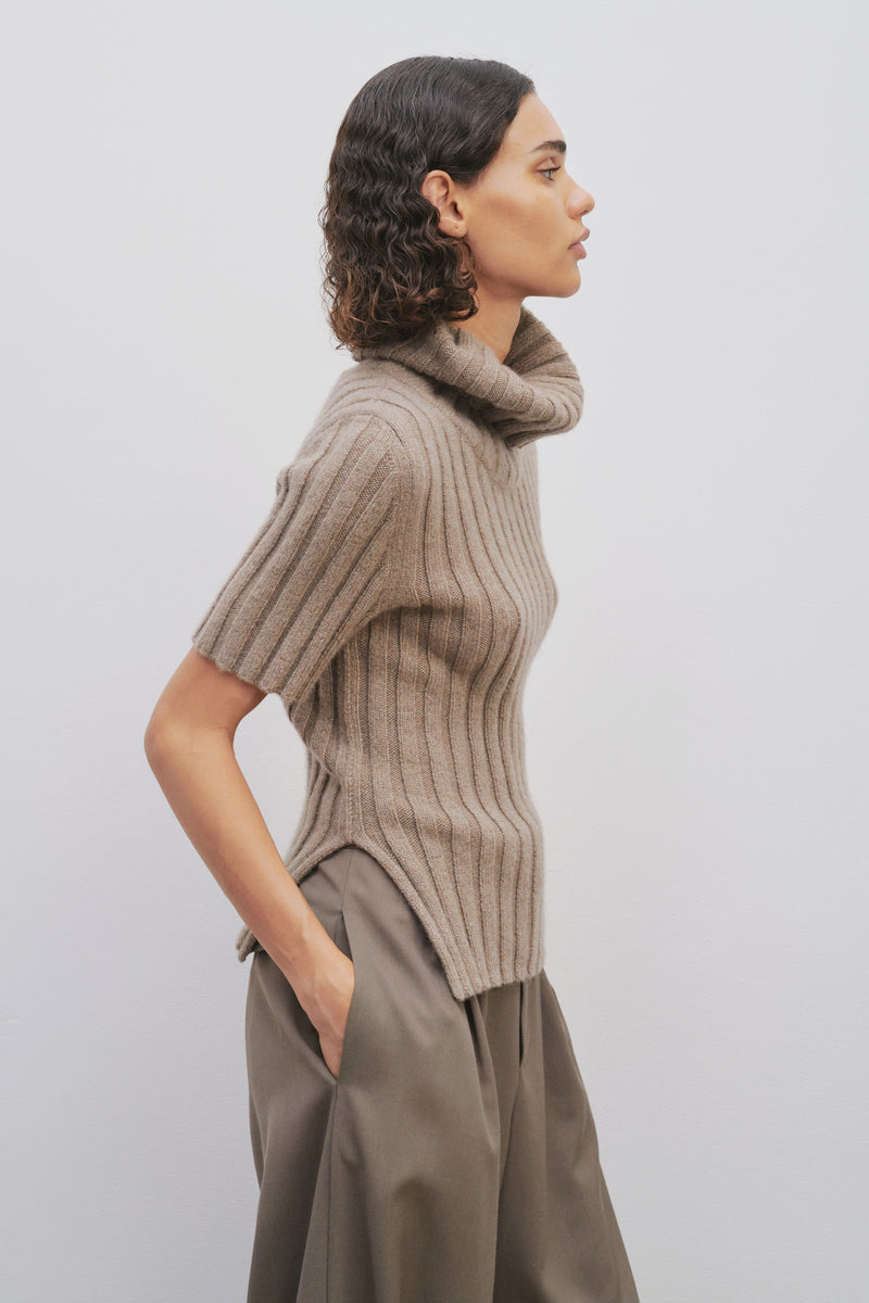 Depinal Top in Cashmere and Mohair