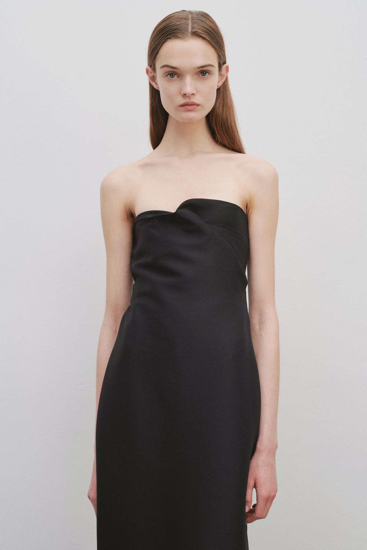 Bardon Dress in Virgin Wool and Silk