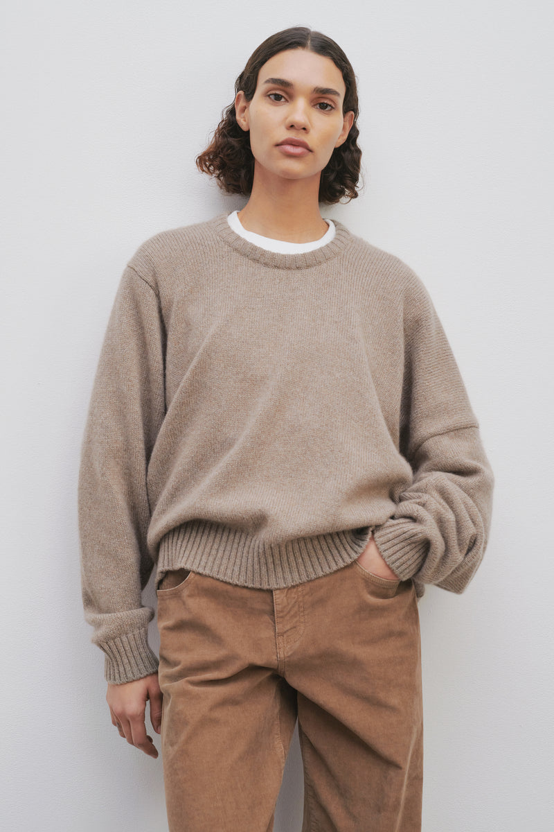 Dafna Top in Cashmere and Mohair