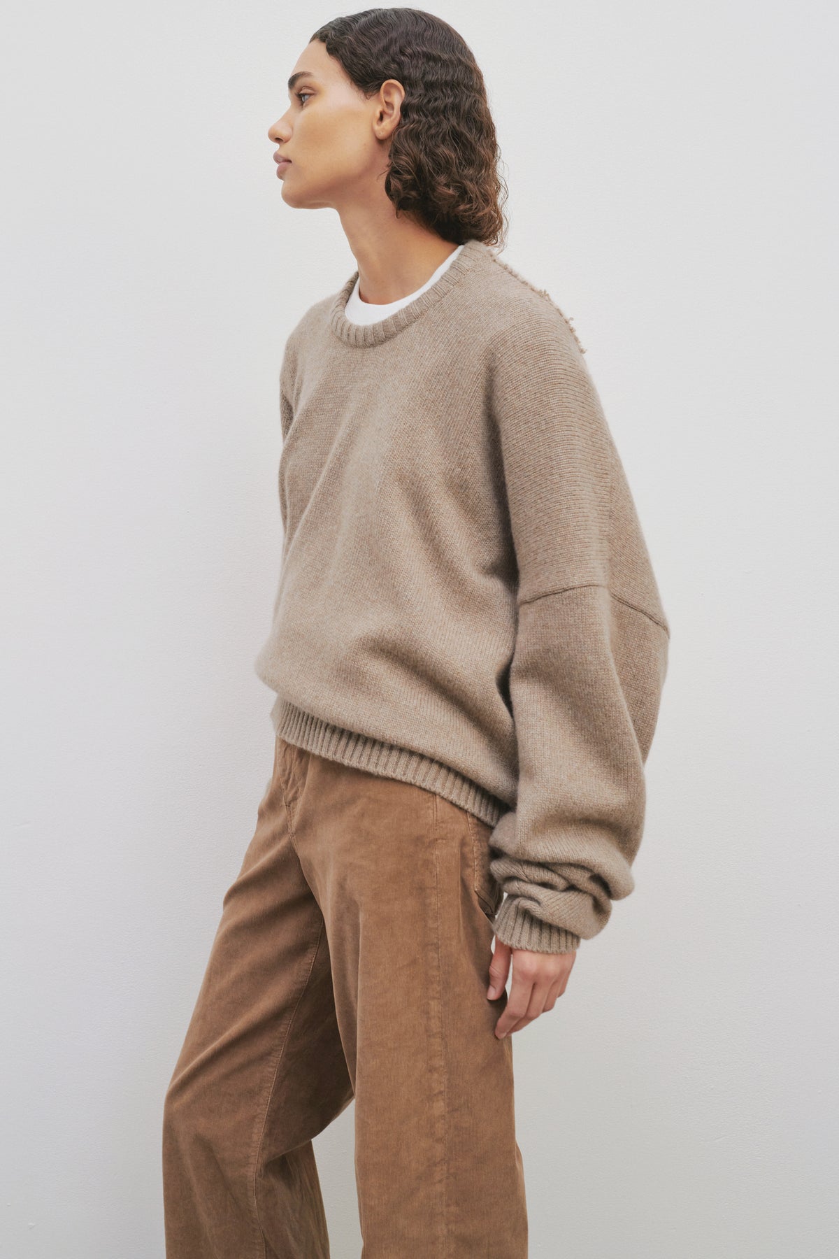 Dafna Top in Cashmere and Mohair