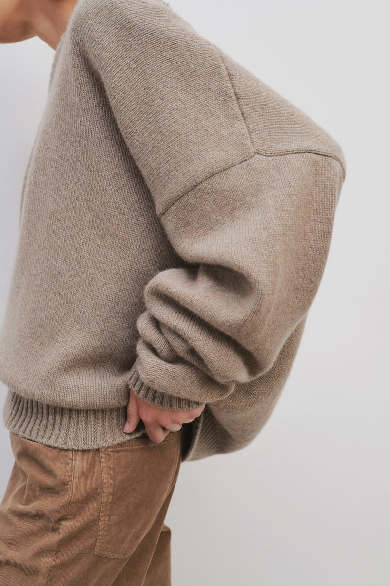 Dafna Top in Cashmere and Mohair