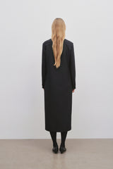 Mable Dress in Wool and Viscose