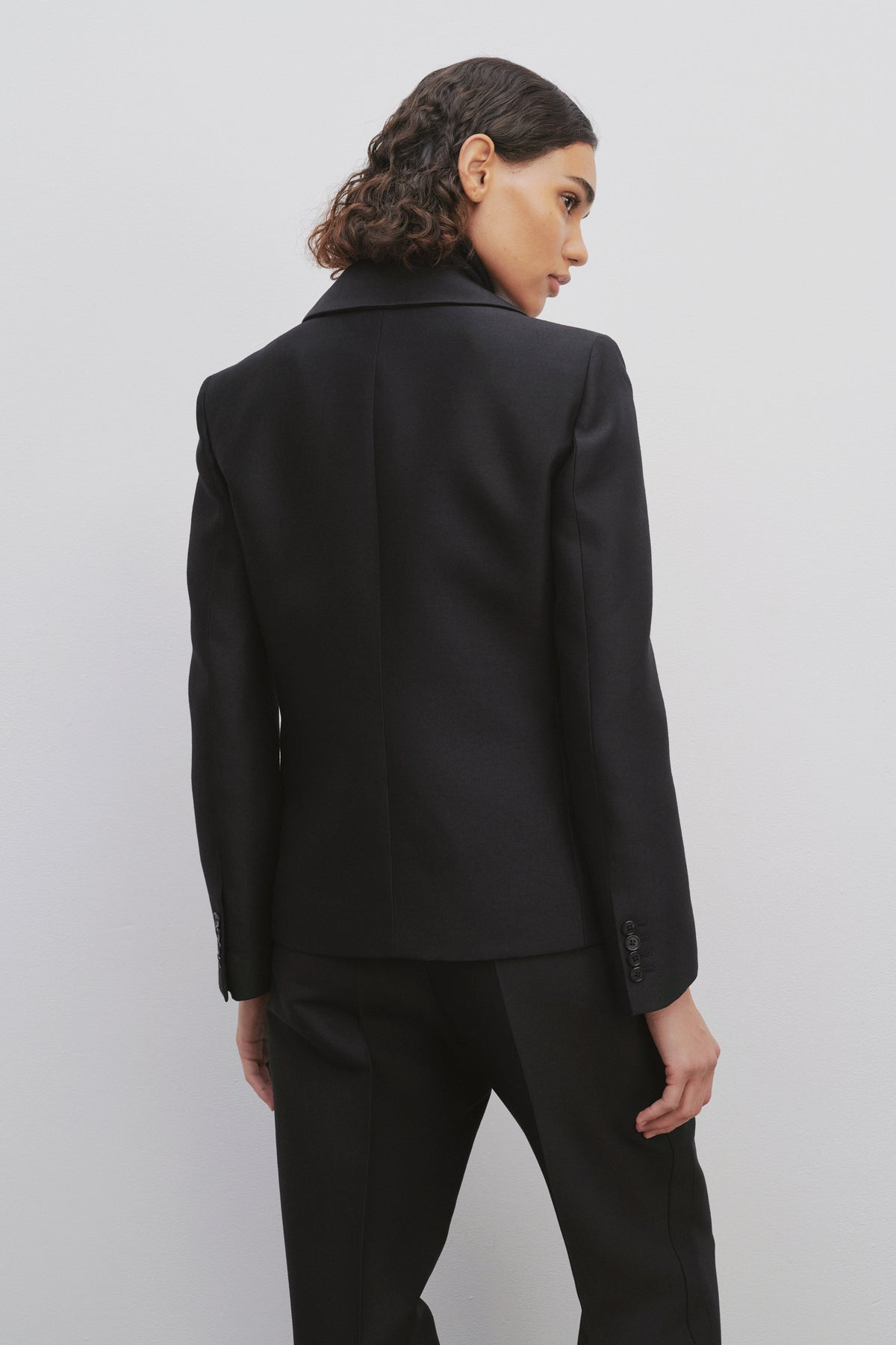 Dru Jacket in Wool and Silk