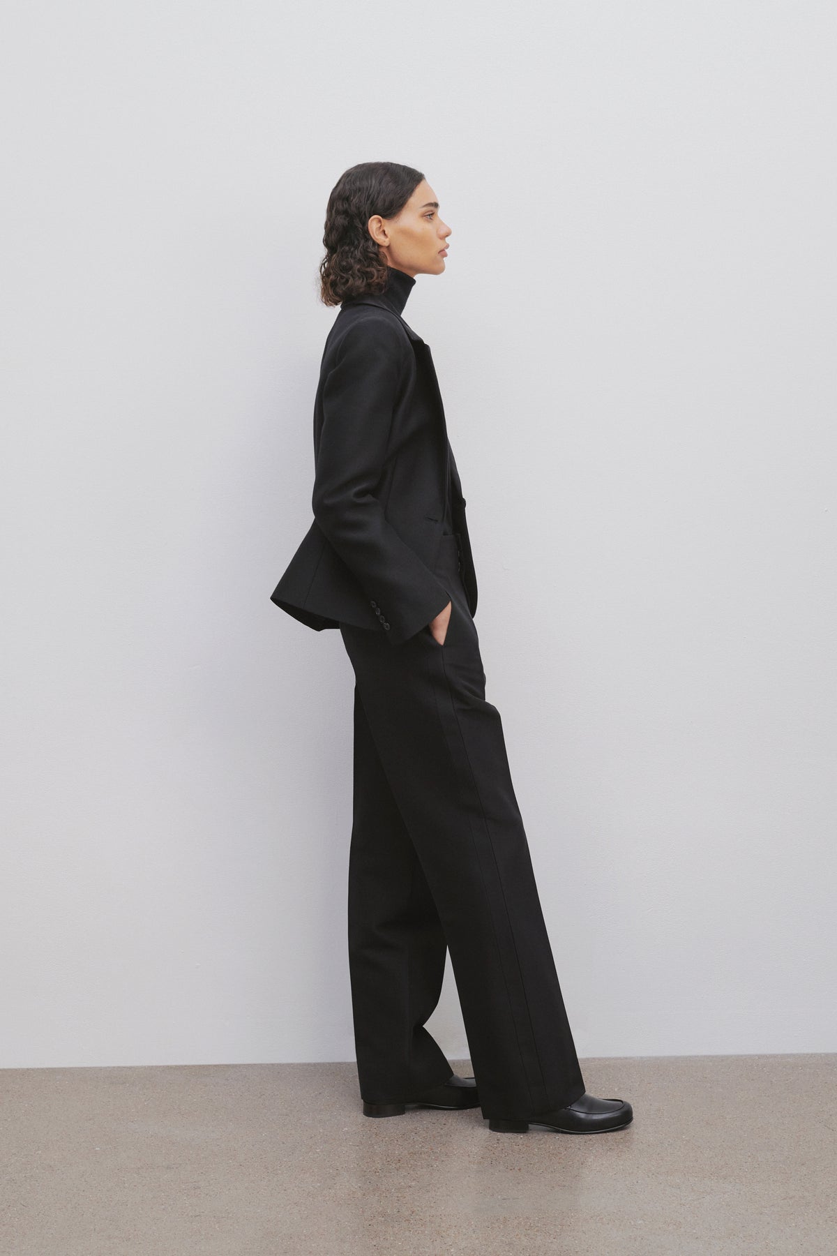 Hector Pant in Wool and Silk