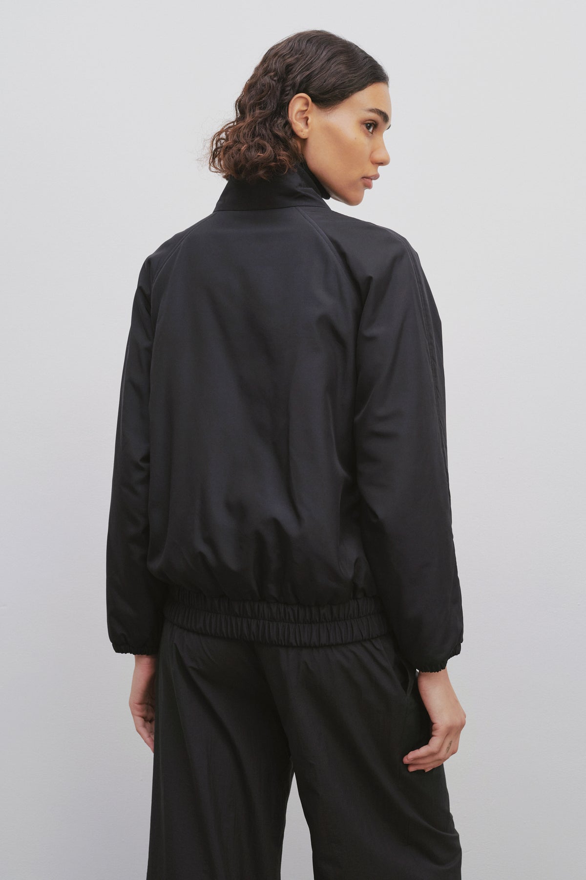 Ide Jacket in Silk and Nylon