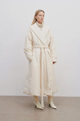 Francine Coat in Silk and Nylon