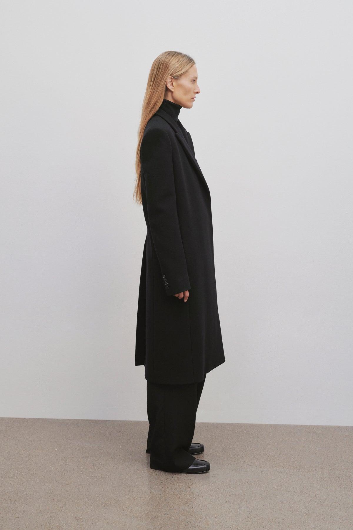 Cassio Coat in Wool and Cashmere