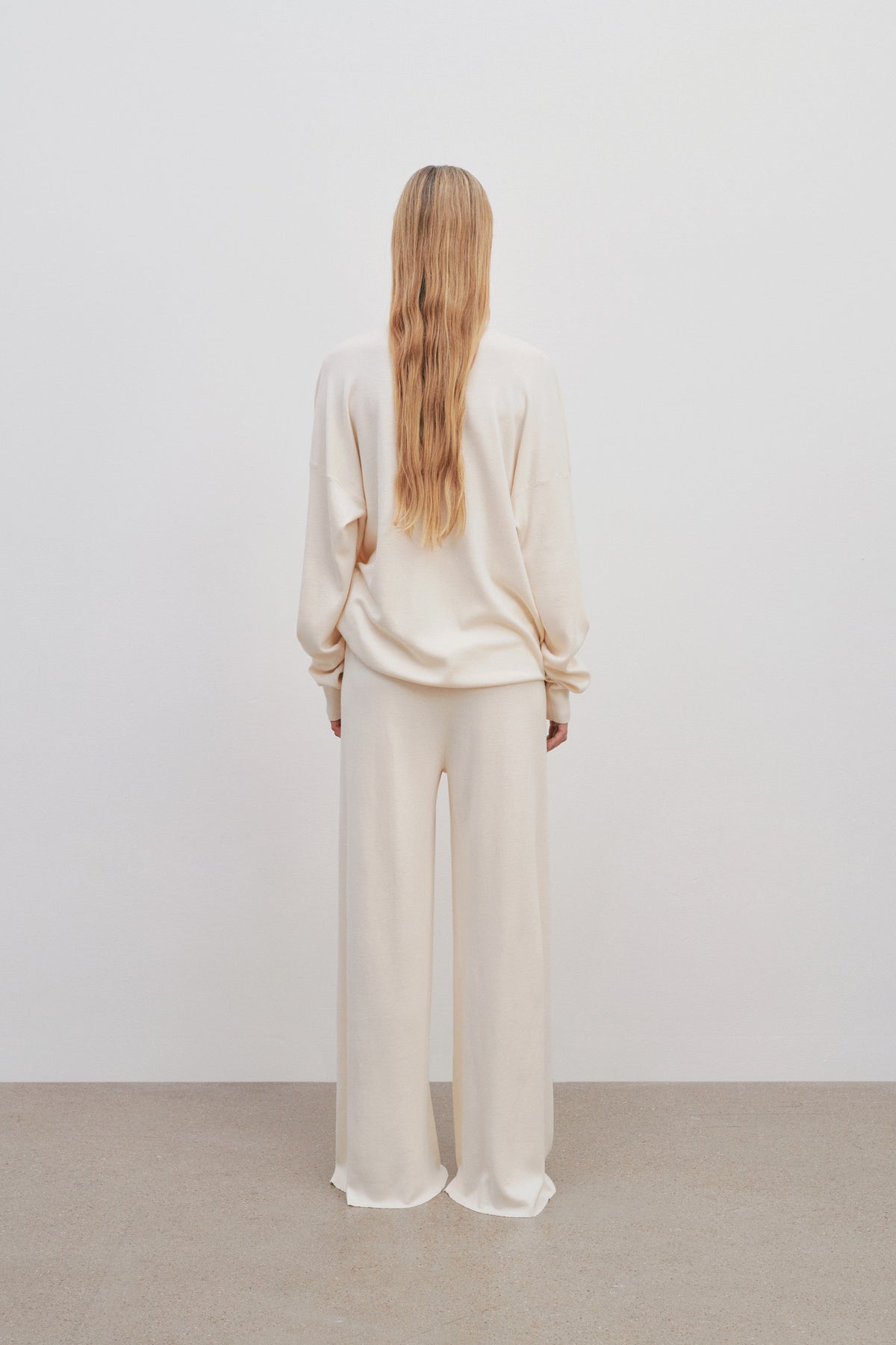 Delphine Pant in Silk and Cotton