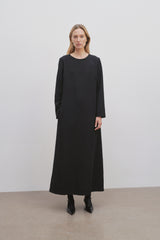 Lucinda Dress in Silk and Virgin Wool