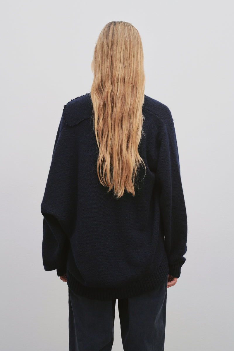 Dafna Top in Cashmere and Mohair