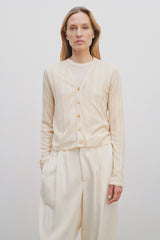 Dwin Cardigan in Linen and Silk