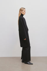 Metina Coat in Virgin Wool and Nylon