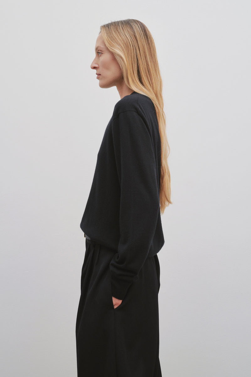 Druyes Top in Wool and Cashmere