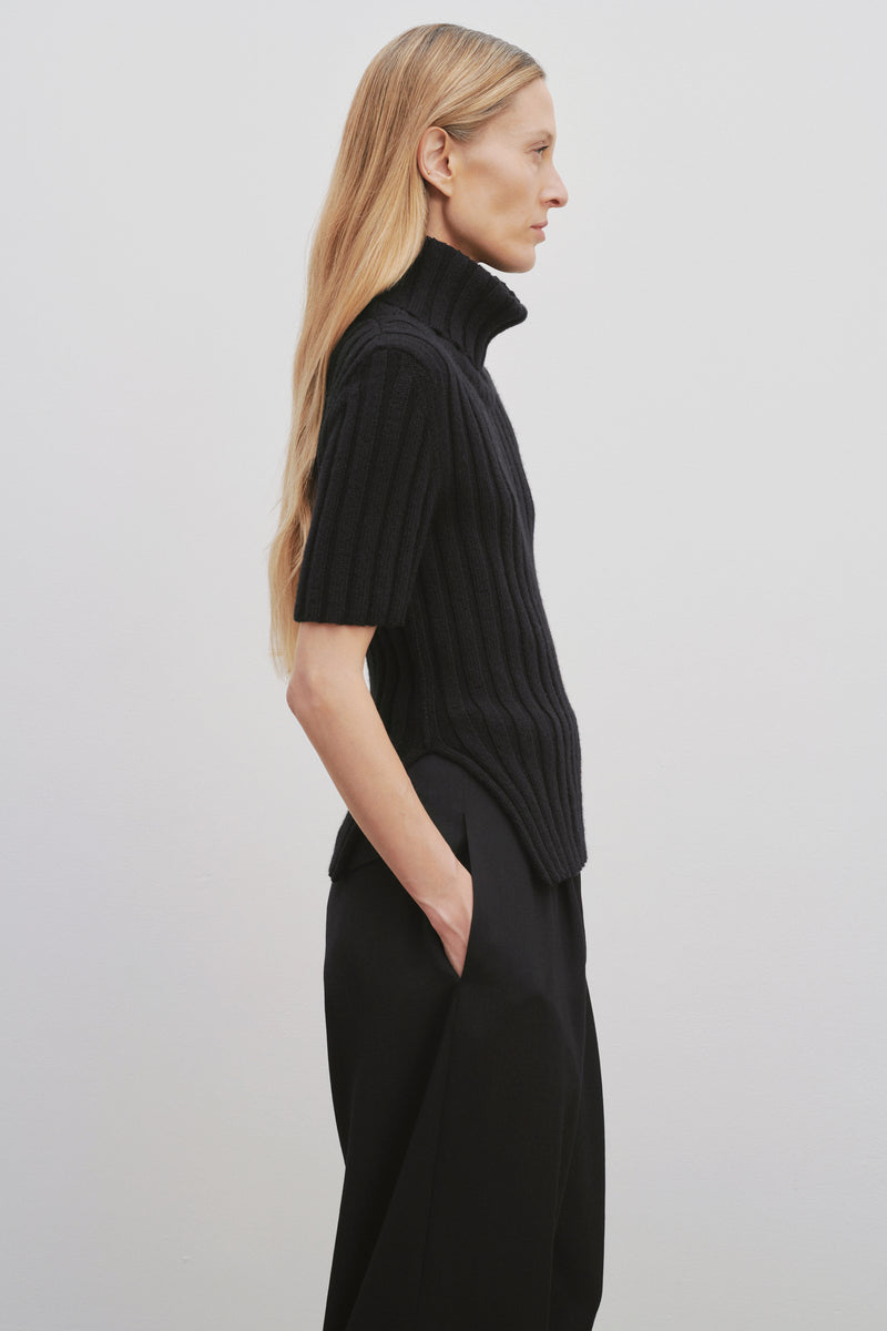 Depinal Top in Cashmere and Mohair