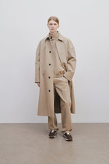 Johnson Coat in Cotton and Nylon