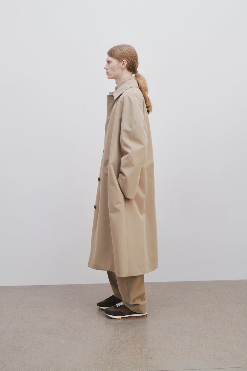 Johnson Coat in Cotton and Nylon