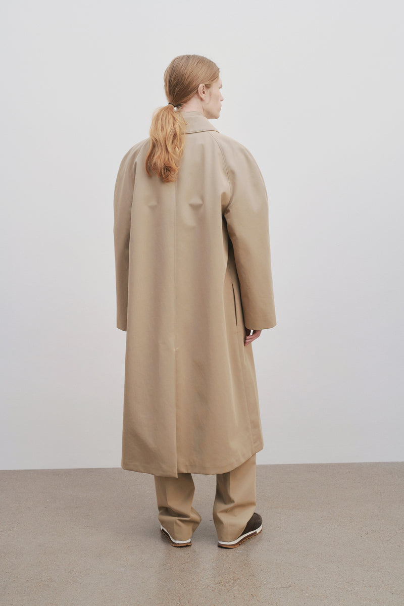 Johnson Coat in Cotton and Nylon