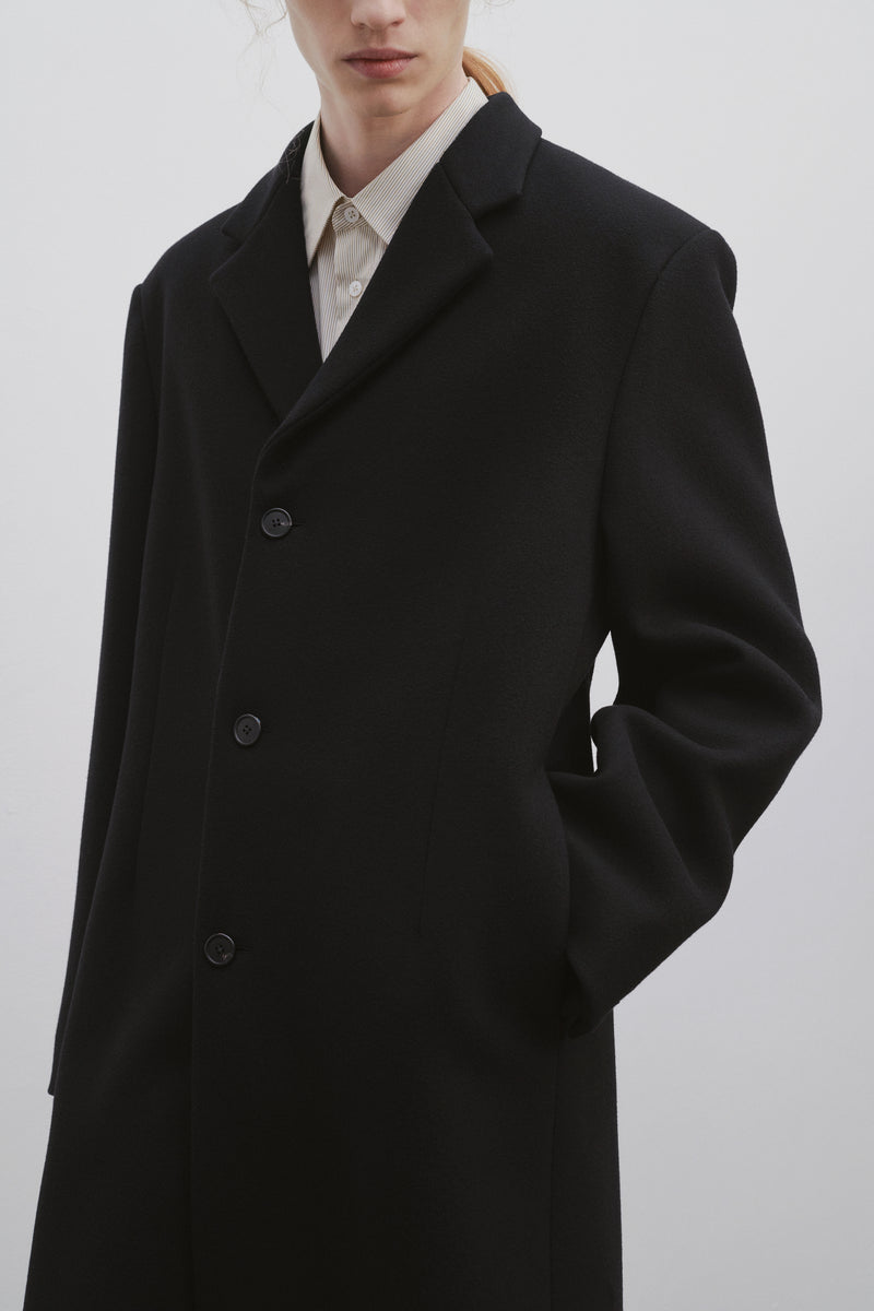 Thiago Coat in Wool and Cashmere