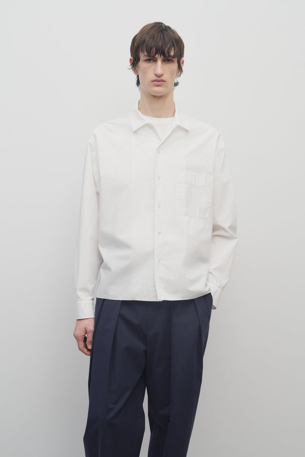 Lukre Shirt ブラック in Cotton – The Row