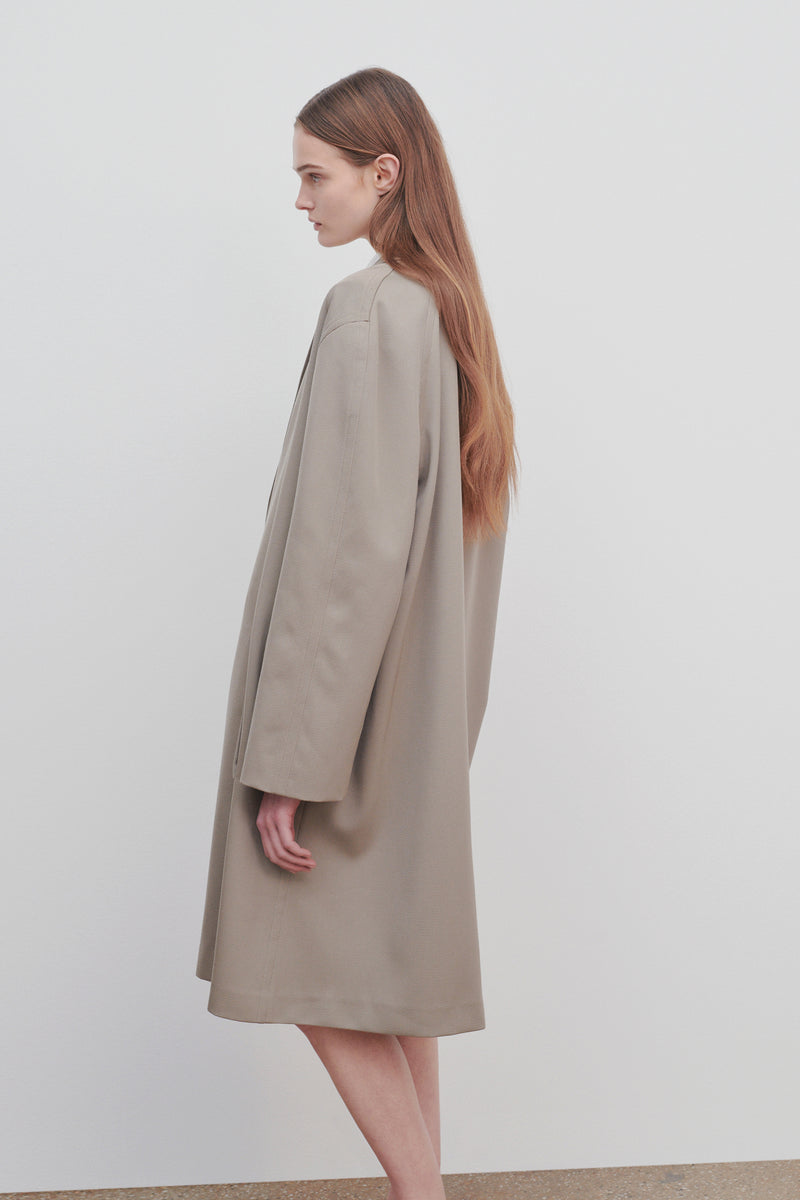 Clancy Coat in Virgin Wool
