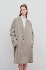 Clancy Coat in Virgin Wool