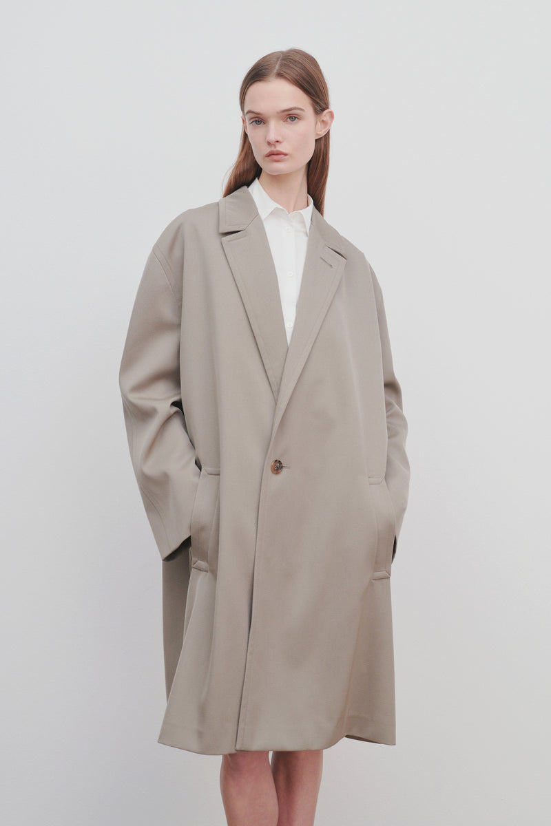 Clancy Coat in Virgin Wool