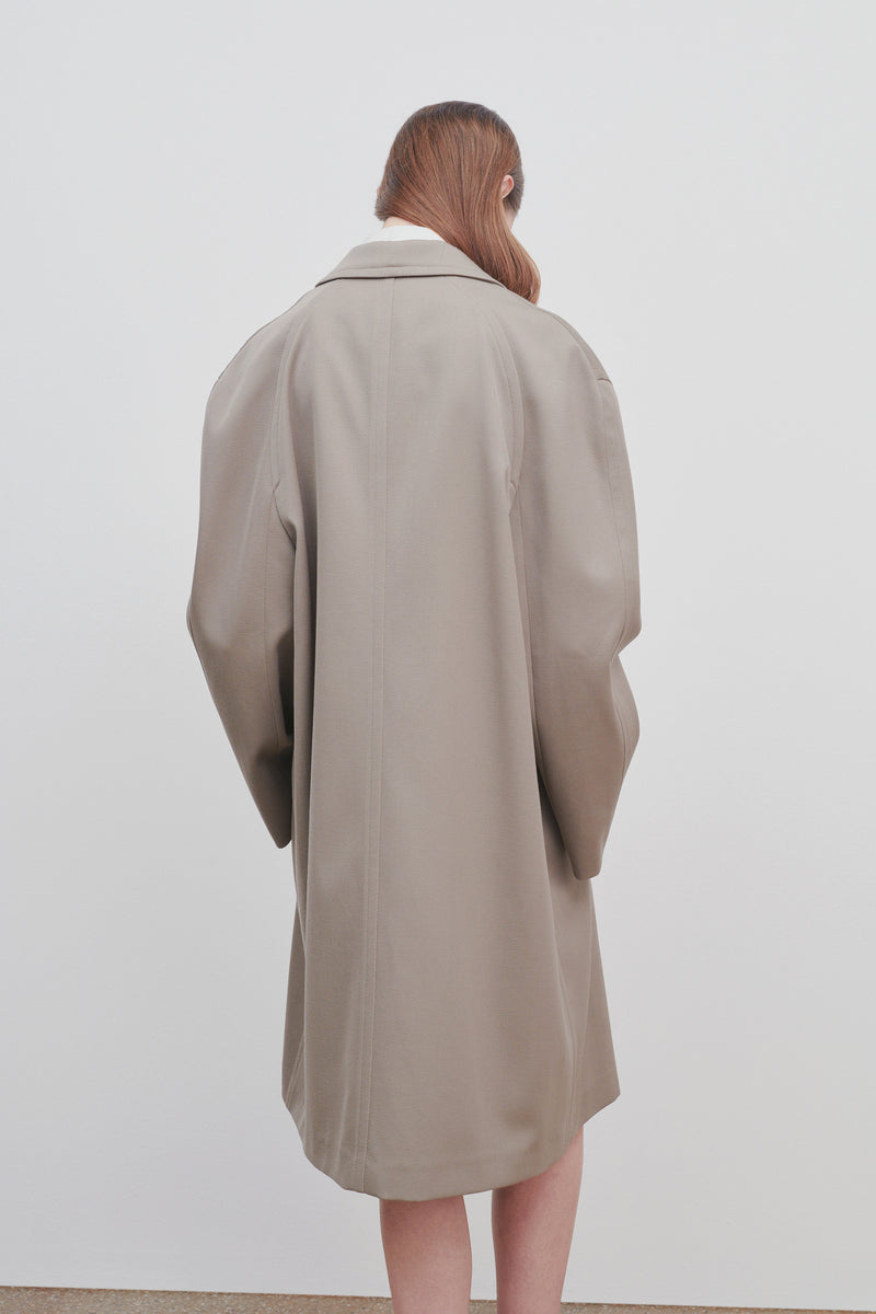 Clancy Coat in Virgin Wool