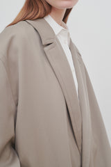 Clancy Coat in Virgin Wool