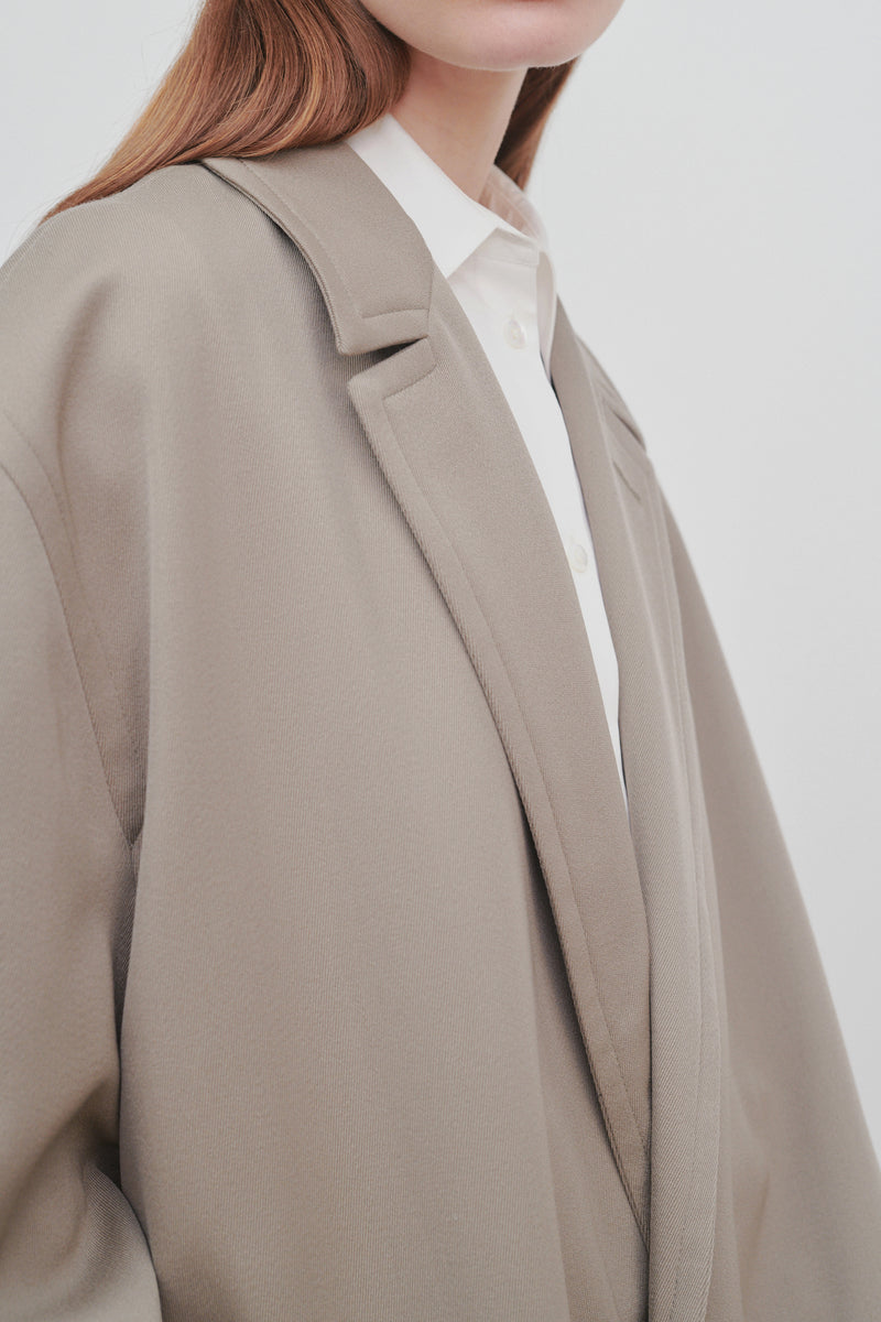 Clancy Coat in Virgin Wool