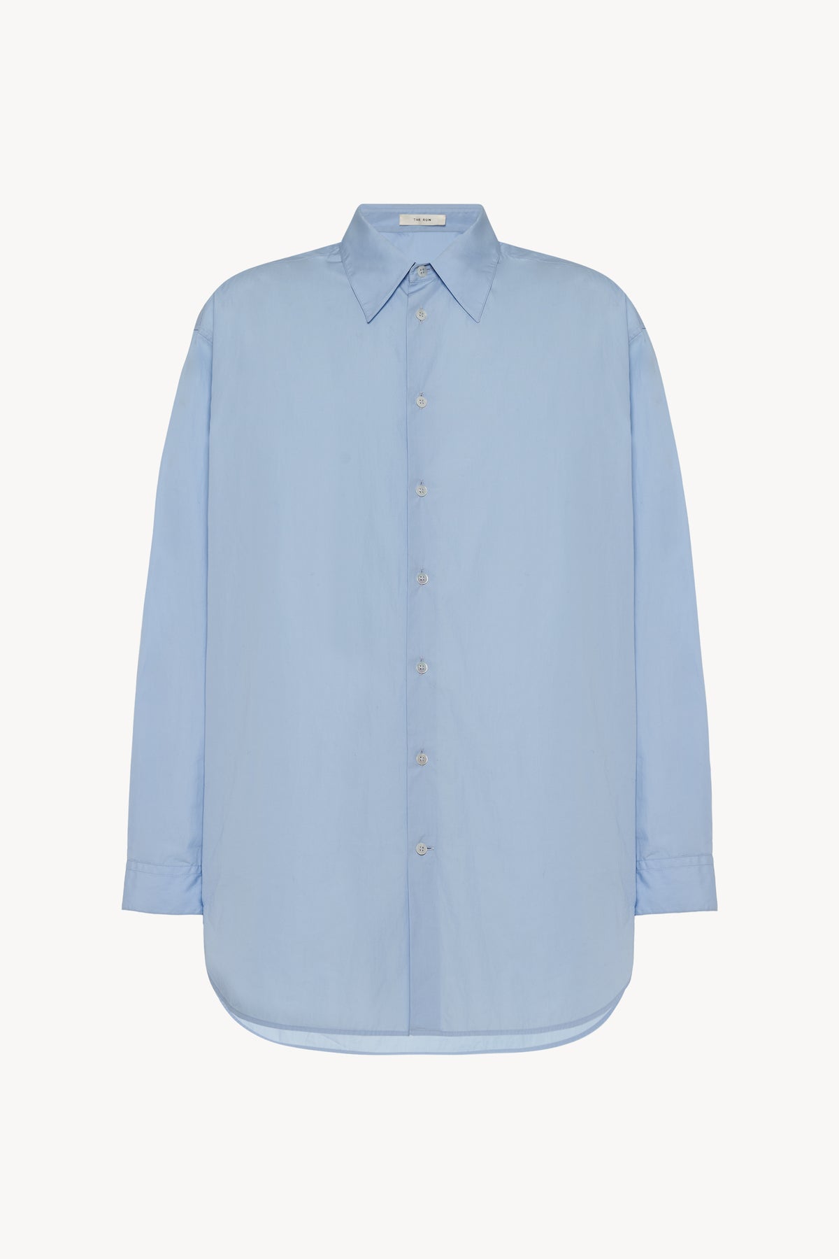 Lukre Shirt Blue in Cotton – The Row