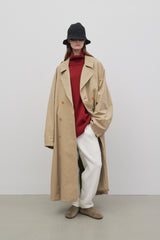 Montrose Coat in Cotton and Linen