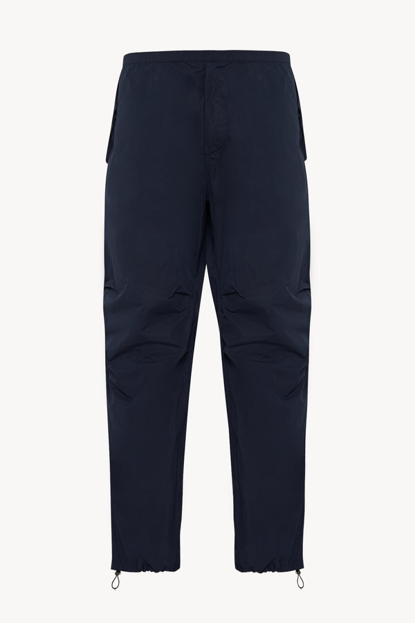 The Row Navy Dovi Shorts