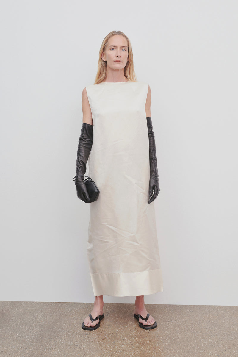 Cerise Dress in Silk
