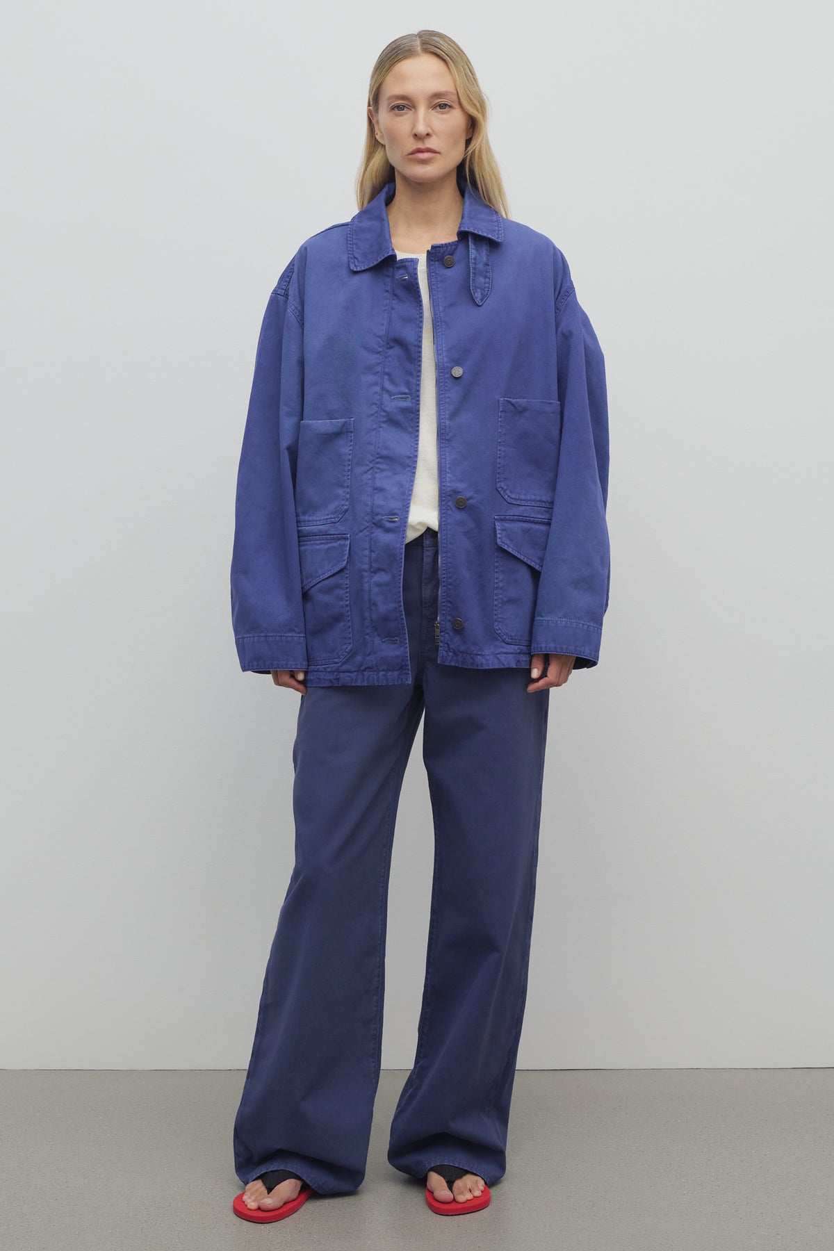 Arnés Gloria Petral Estilo Jeans Azul (Talla S, 21-29cm)