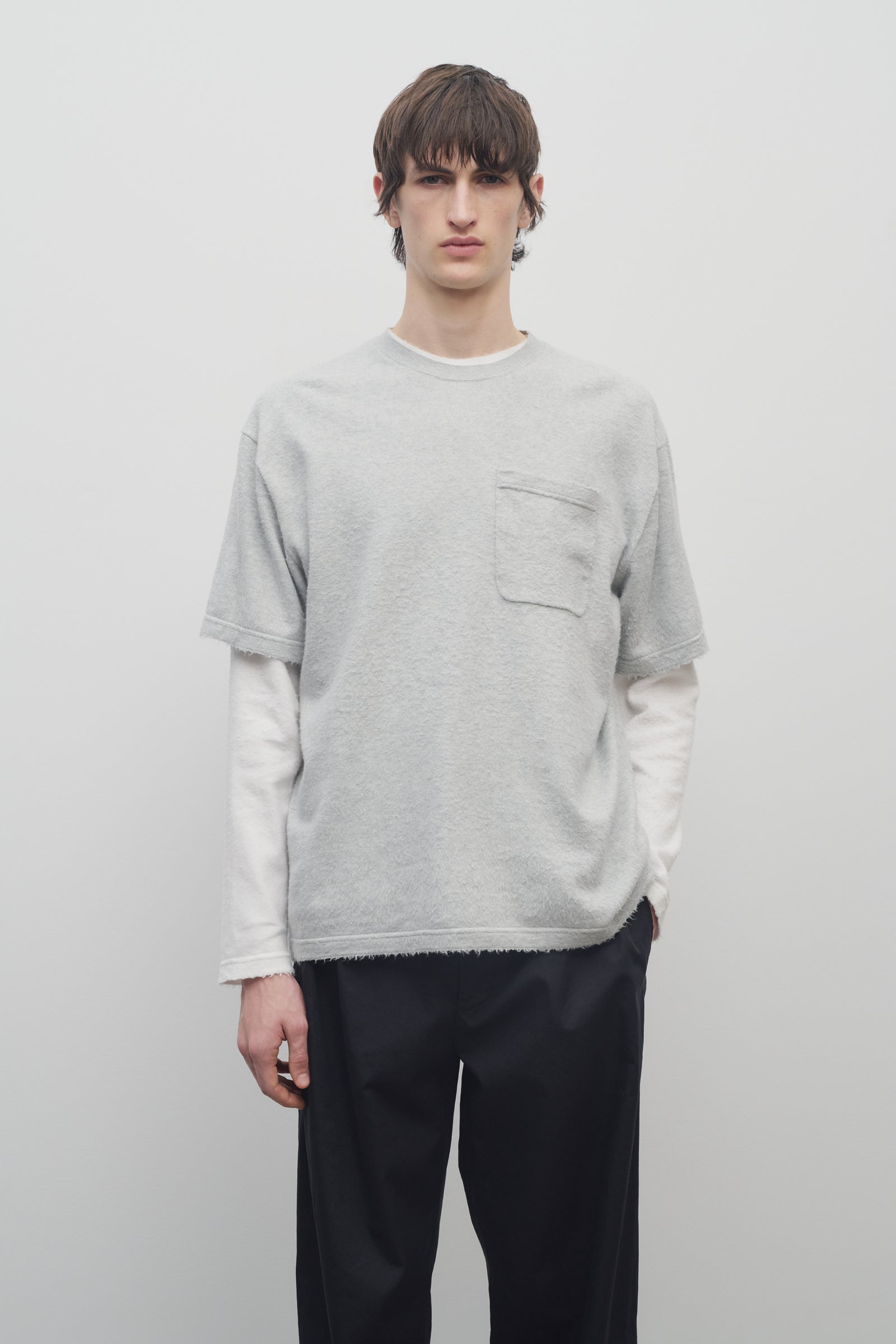 Paddy T-Shirt グレー in Cotton – The Row Paddy T-Shirt グレー in Cotton – The Row