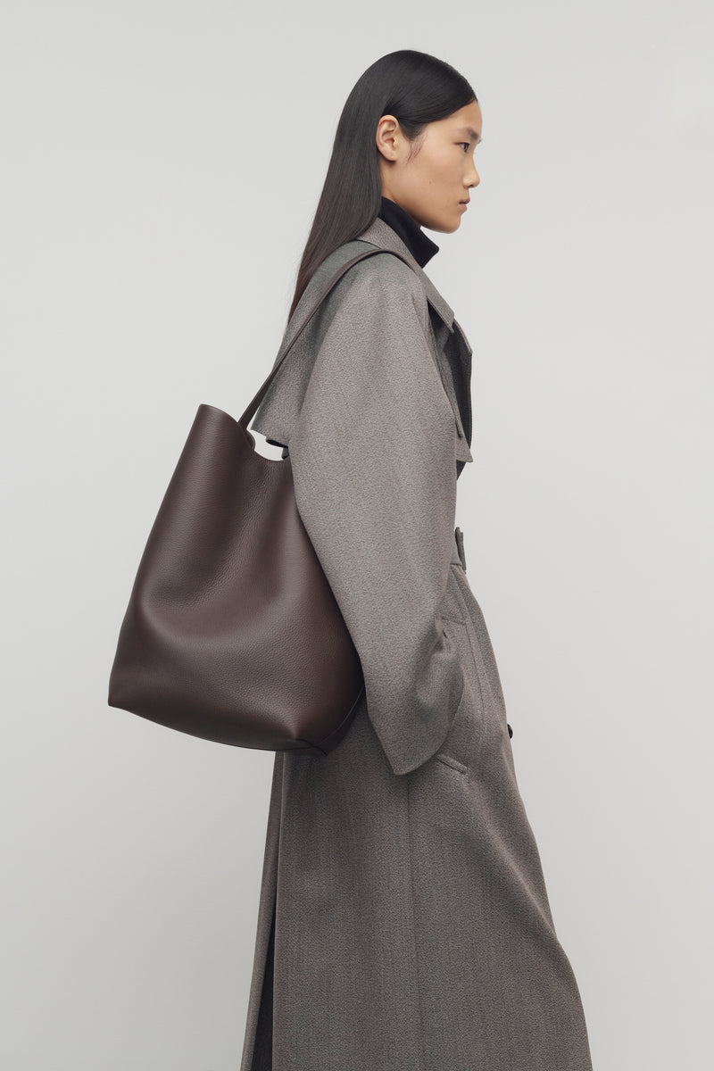 Large N/S Park Tote Bag in Leather