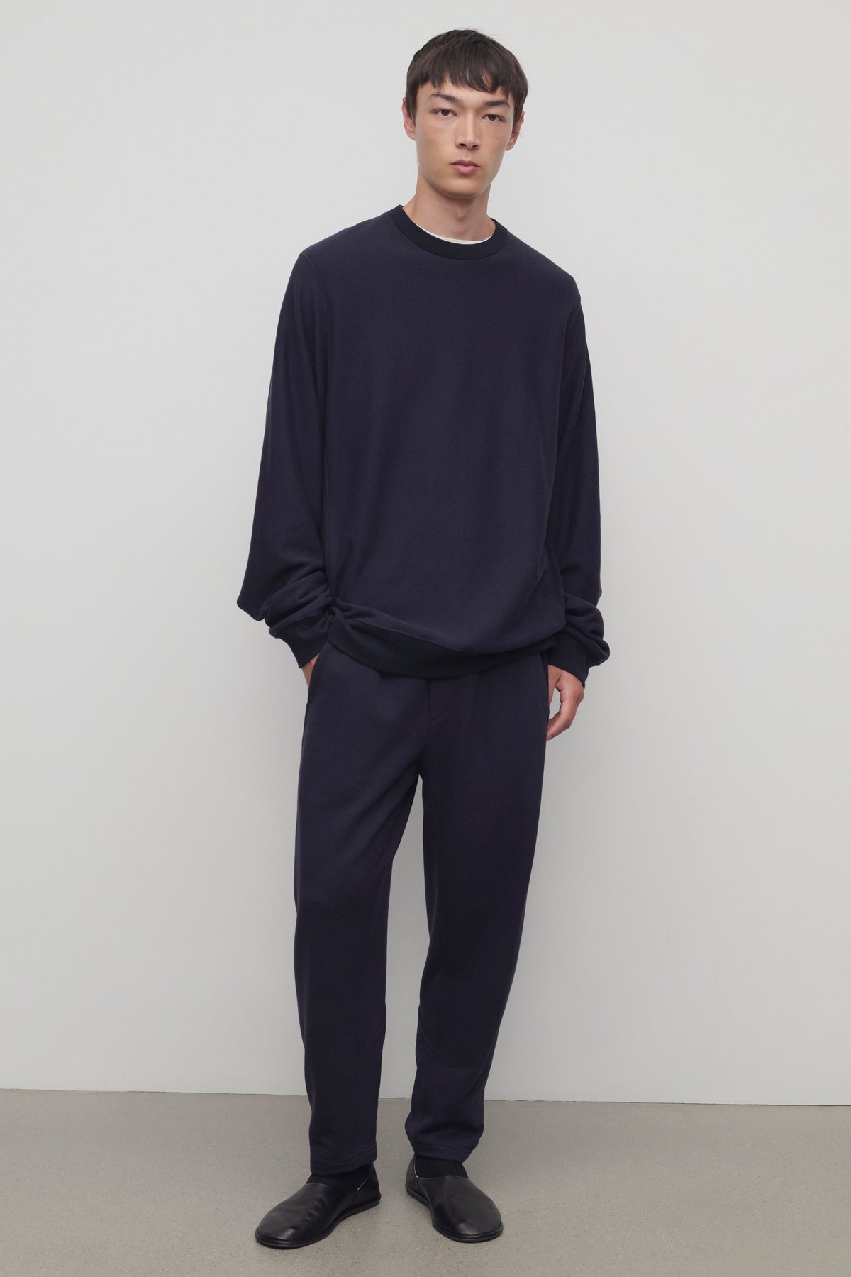 Kaol Pantaloni in Cotone e Cashmere