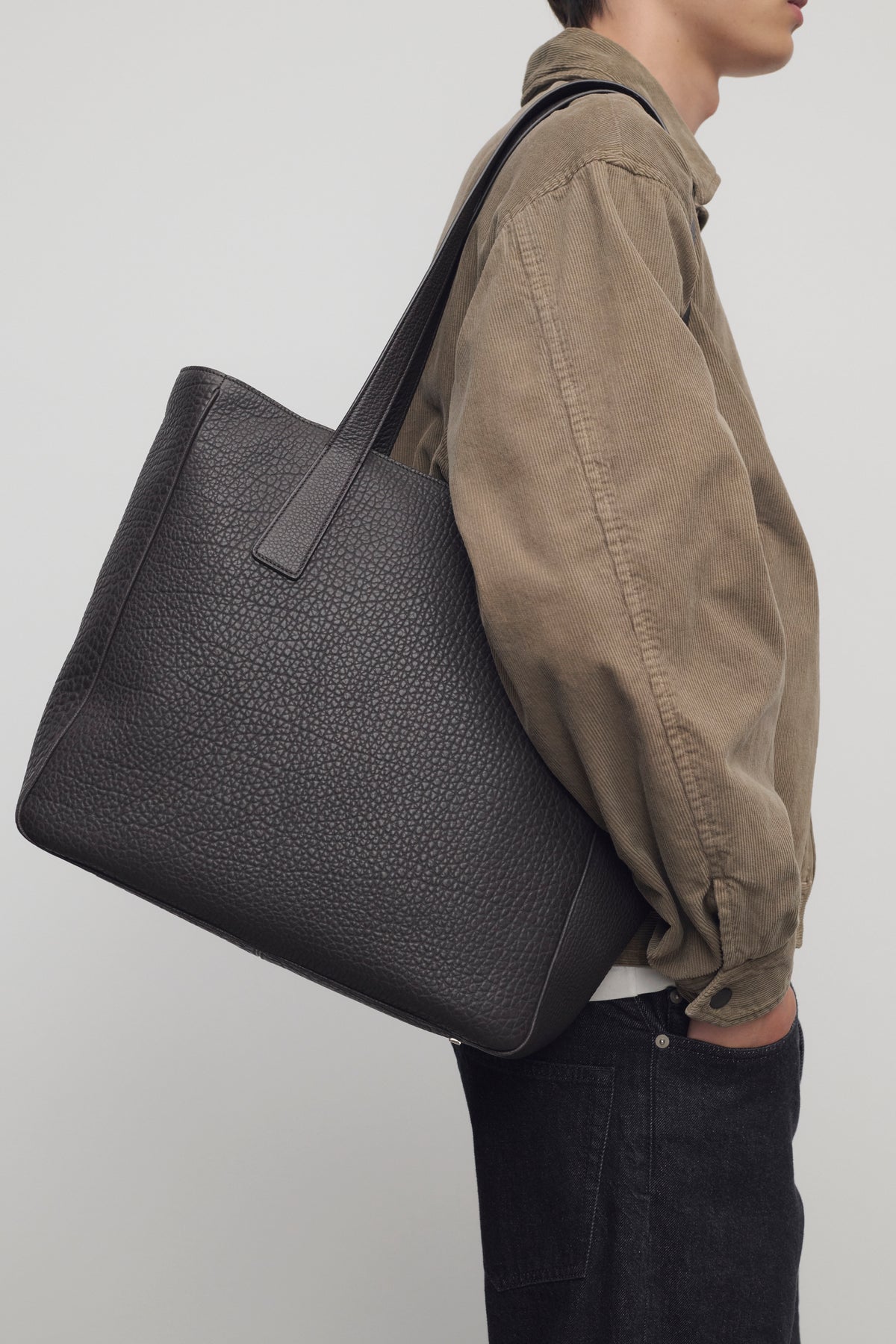 Hector Tote Bag in Leather