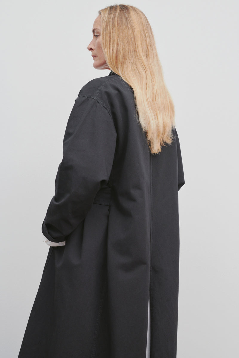 Rimbaud Cappotto in cotone e lino 