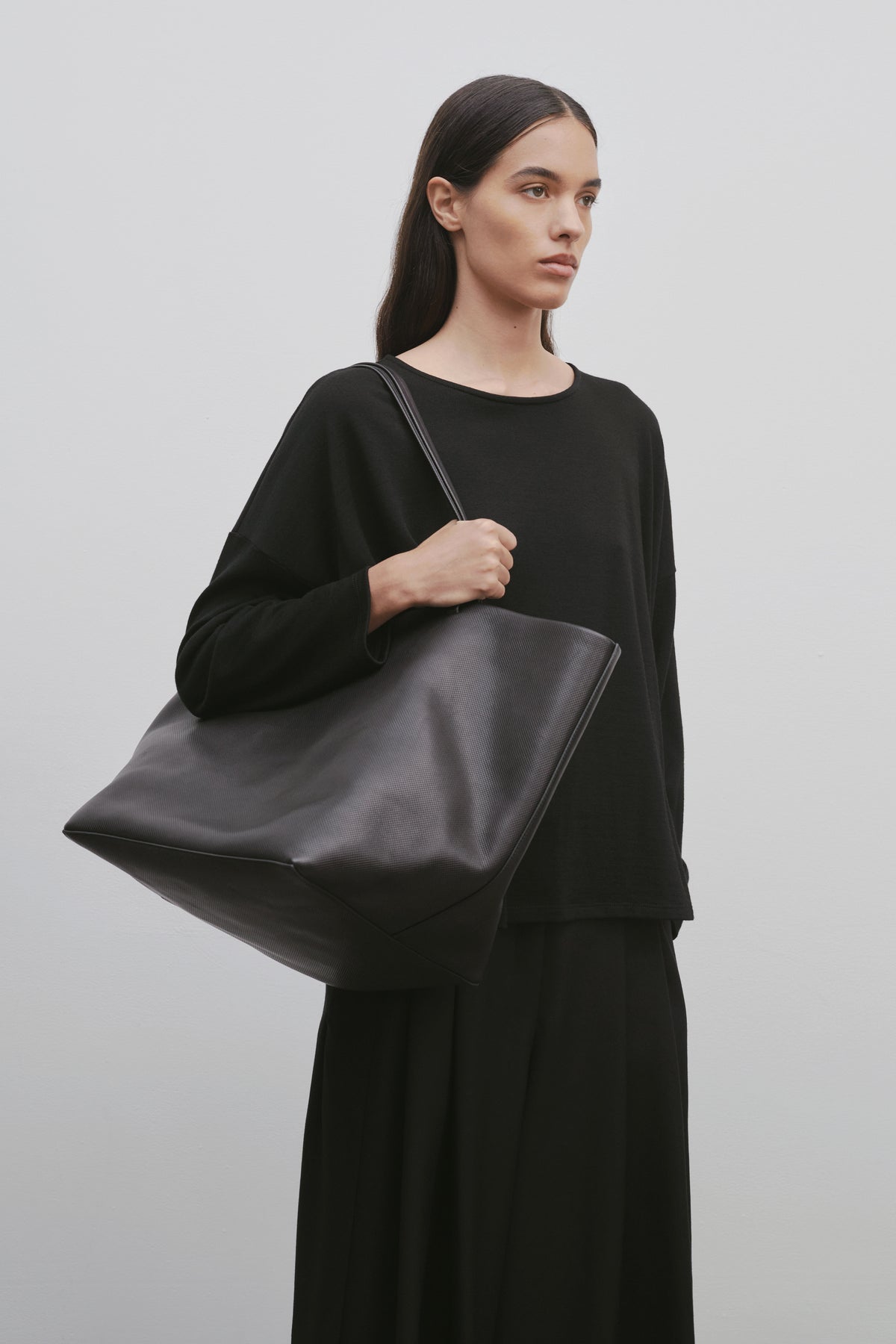 XL Park Tote Bag in Leather