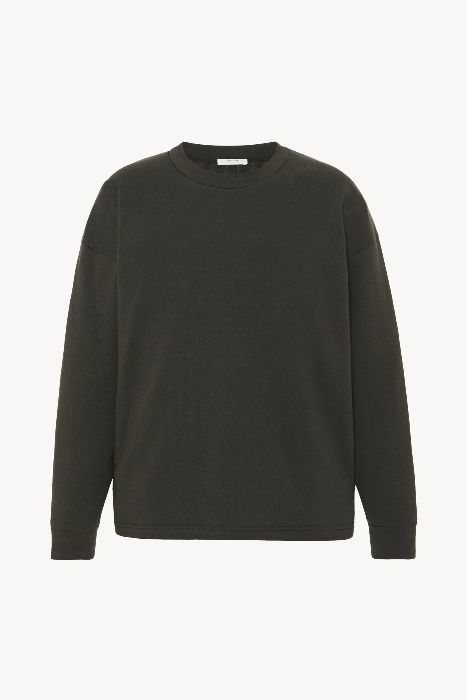 THE ROW EZAN TOP L ザロウ　スウェット Ezan Top Green in Cotton – The Row