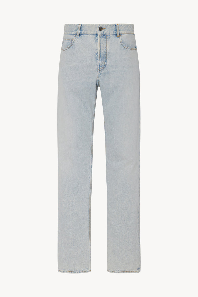 Carlisle Jean Blue in Denim – The Row